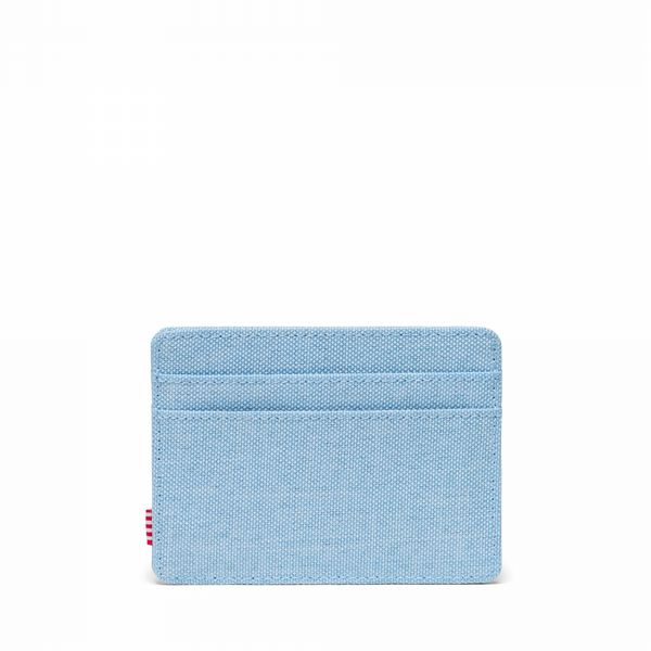 Herschel Charlie Cardholder Blue Bell Crosshatch