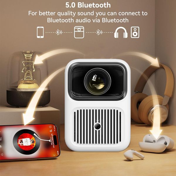 WANBO - DALI 1 (1080p) Fully Automatic Android Smart Portable LED Projector