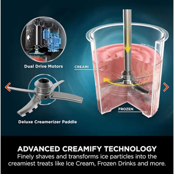 Ninja CREAMI Deluxe Ice Cream Maker