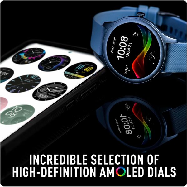 Reflex Active Spectra Amoled Calling Smart Blue Strap Watch