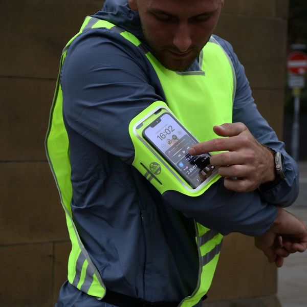 Six Peaks Armband Phone Holder (Fluo Yellow)