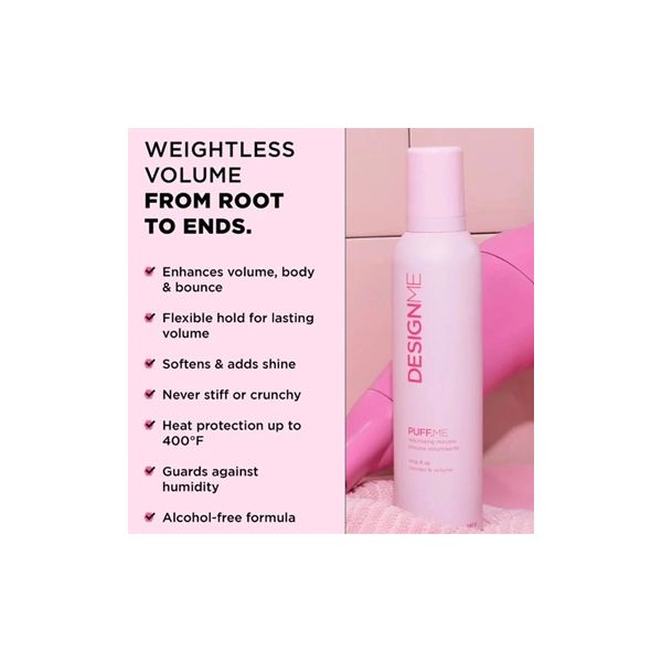 Designme Puff.Me Volumizing Mousse - 250Ml