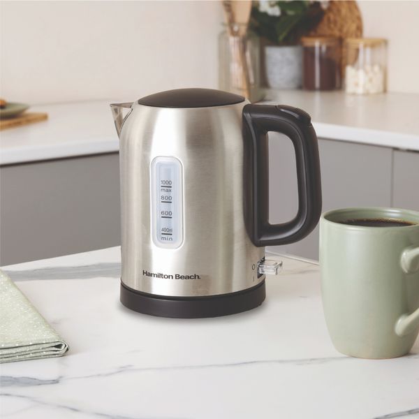 Hamilton Beach 1L Kettle and 2 Slot Rise Toaster