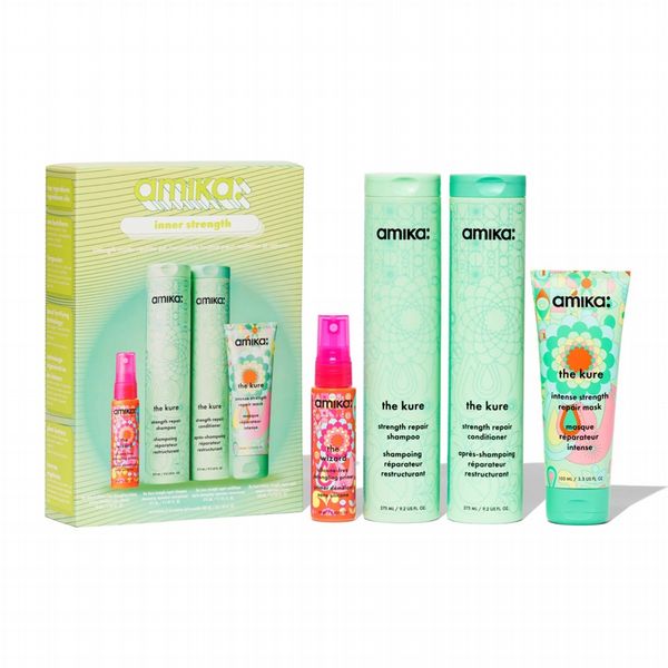Amika Inner Strength Hair Care Set