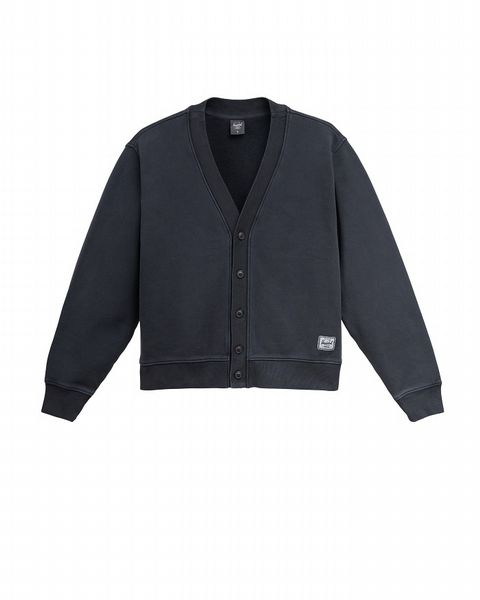 Herschel Pigment Dye Classic Cardigan Women's Black
