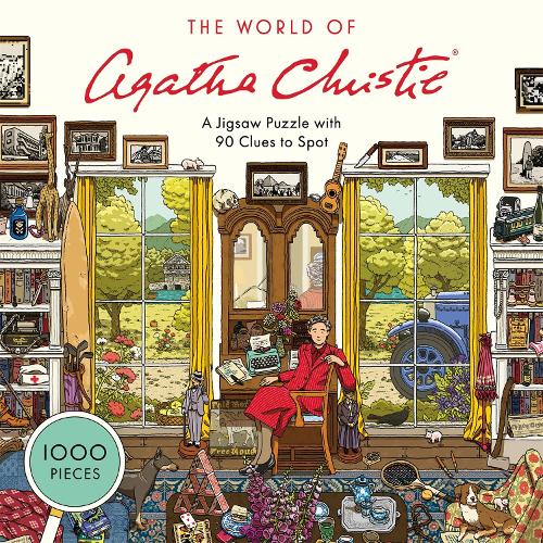  World of Agatha Christie: 1000-piece Jigsaw, The: 1000-piece jigsaw with 90 clues to spot: The perfect...
