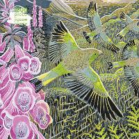 Adult Jigsaw Puzzle Annie Soudain: Foxgloves and Finches: 1000-Piece Jigsaw Puzzles