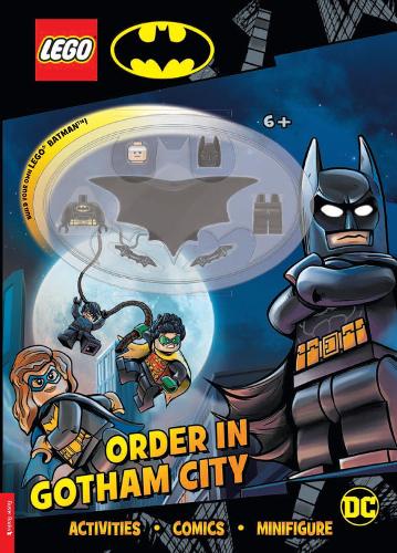 LEGO Batman: Order in Gotham City Activity Book (with LEGO Batman minifigure)