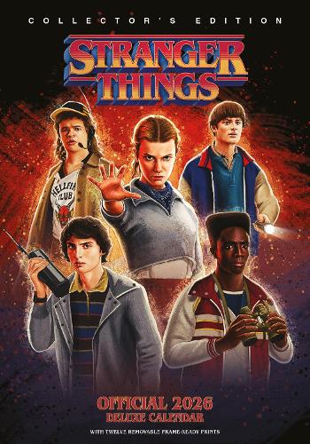 STRANGER THINGS 2026 A3 DELUXE CALENDAR
