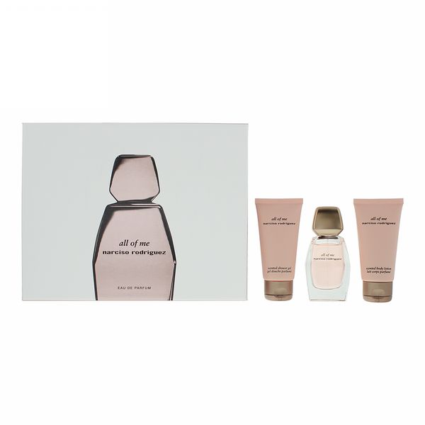  Narciso Rodriguez All Of Me 3 Piece Gift Set: Eau de Perfume 50ml - Body Lotion...
