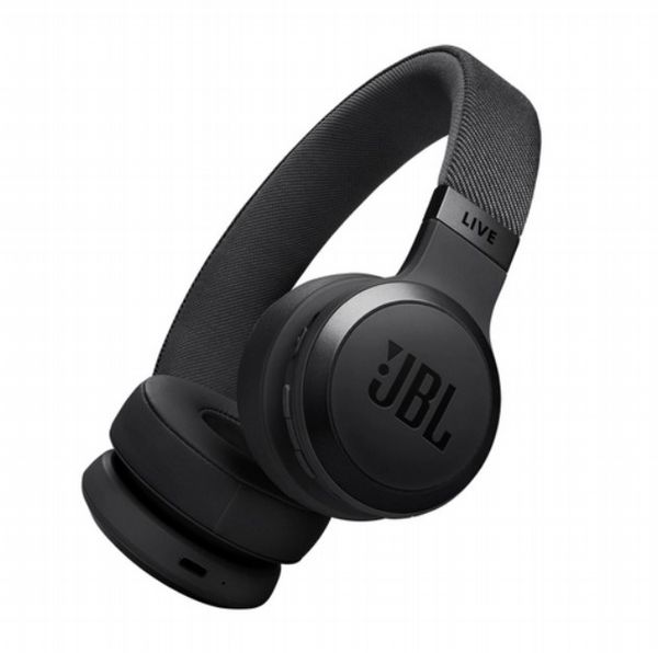 JBL Live 670NC - Wireless On-Ear Noise-Cancelling Headphones with Mic - Black