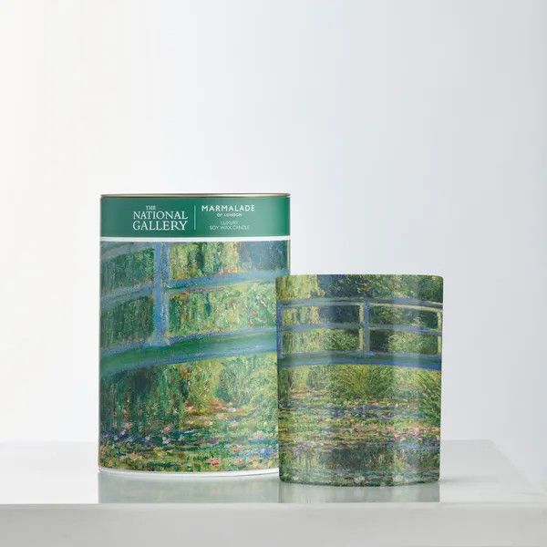 Marmalade NG Water-Lily Luxury Glass Candle - Monet