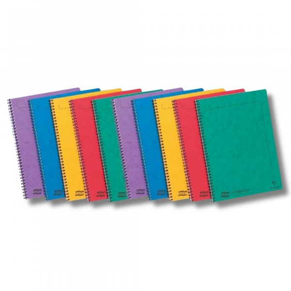 Europa Notemaker A4 Sidebound Assorted Colours - Pack of 10