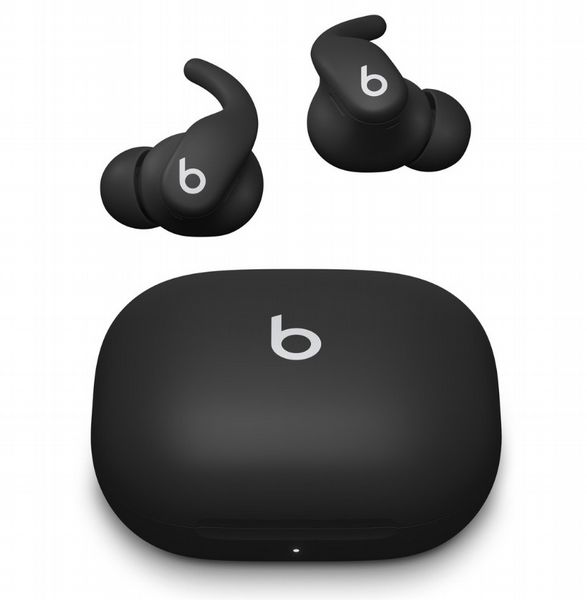 Beats Powerbeats Fit Wireless Noise-Cancelling Workout Earbuds with Ultimate Secure Fit - Jet Black