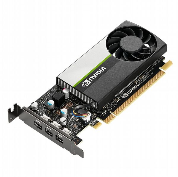 PNY VCNT400-4GB-PB, T400, 4 GB, GDDR6, 64 bit, 7680 x 4320 pixels, PCI Express x16 3.0