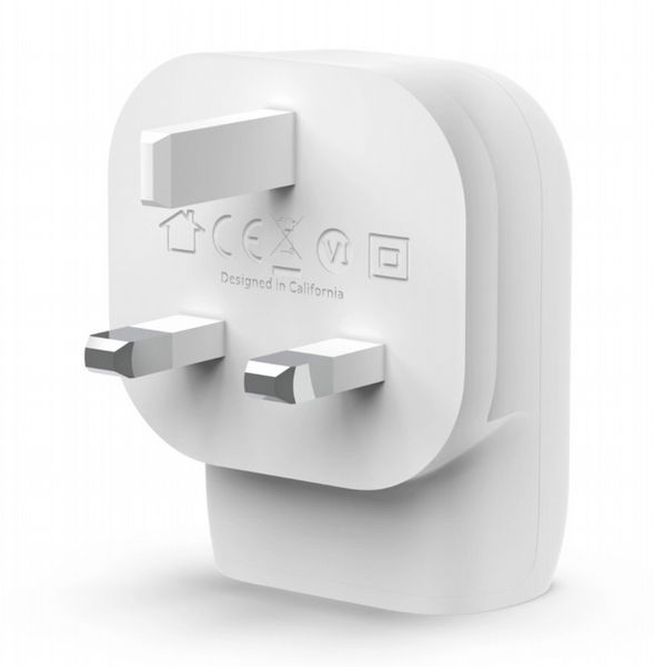 Belkin 30w USB-C PD PPS Wall Charger White