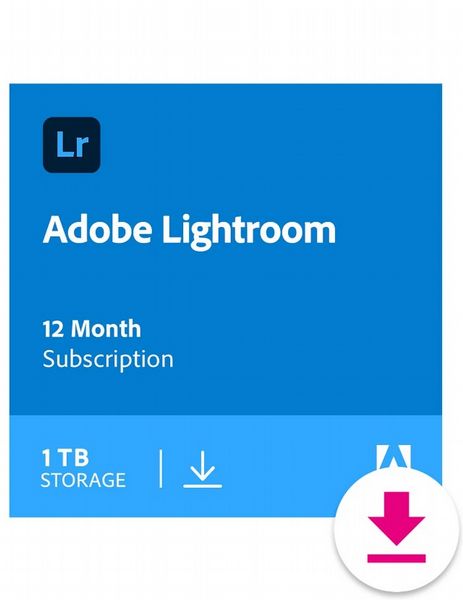Adobe Lightroom 1TB 1 Year PC/Mac Download