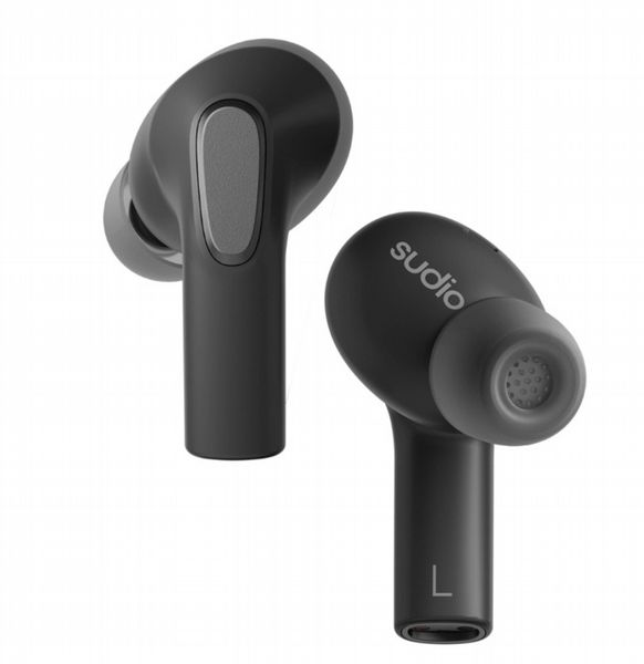 Sudio E3 NC Earbuds Black