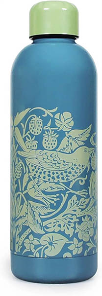 Water Bottle Metal (500ml) - ACS William Morris (Sage)
