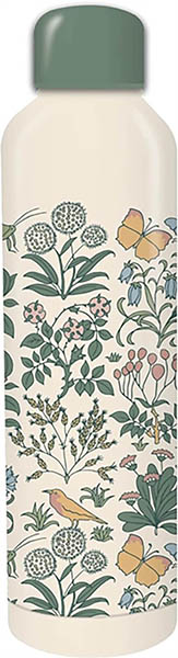 Water Bottle Metal (500ml) - ACS Voysey (Apothecary's Gdn.)