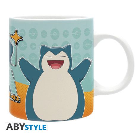 Pokemon Snorlax Comic Strip Mug