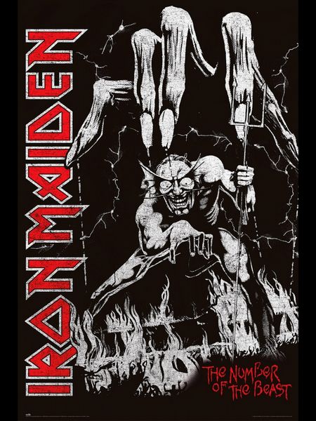 Iron Maiden - The Number of the Beast 61 x 91.5cm Maxi Poster