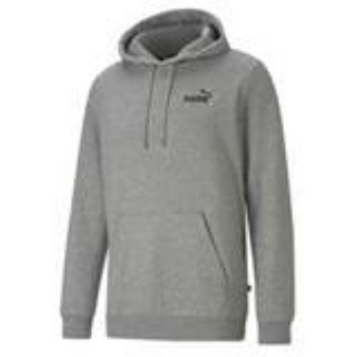 Puma Mens ESS Hoodie - Medium Grey Heather