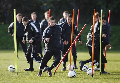 Precision Training Flexi Boundary Poles + Bag - Set 12